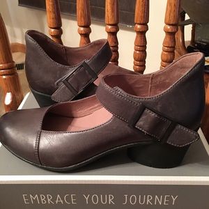 DANSKO, Maryjane Shoe, Grey, Size 40 = equal to 9.5US